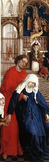 Rogier van der Weyden Seven Sacraments Altarpiece Spain oil painting art